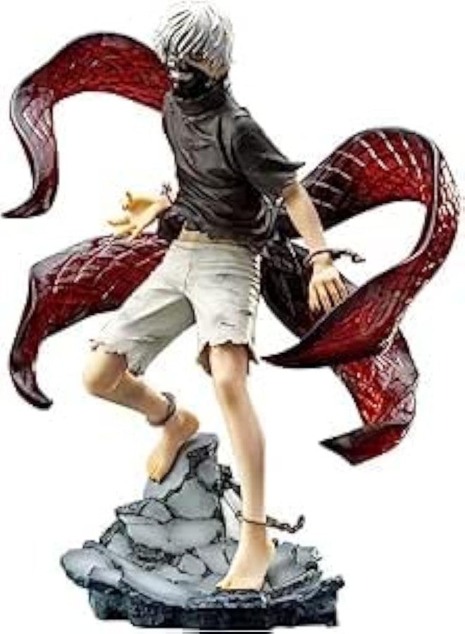 Trunkin Tokyo Ghoul Anime | Kaneki Ken Touka Kirishima PVC Action Figure | Awakening Figurine Generation of Dark Jin Muyan Manga Collectible |Figurine 22Cm - Image 1